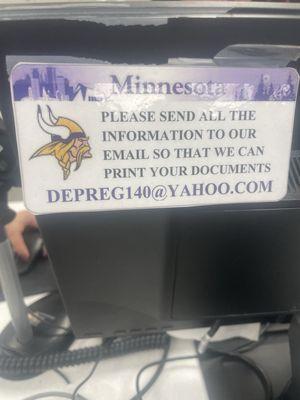 Hahahaha. Yahoo.com. The higher ups at the DMV are losers.