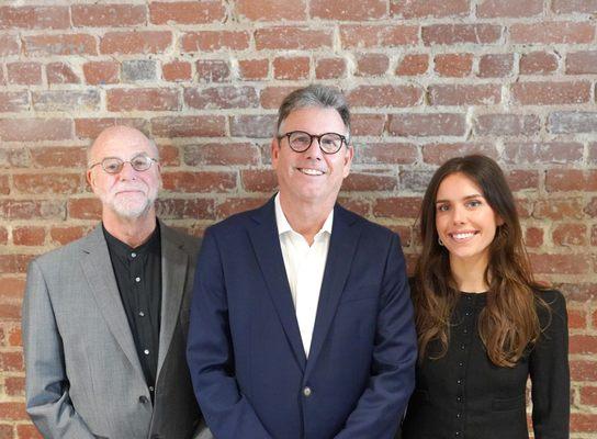 Meet Our Team! Mark, Bill and Hanna are excited to assist you with your next business purpose loan in California.