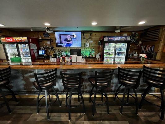 The bar