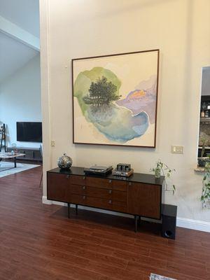 Blue Bus Framing at The Hanley Gallery