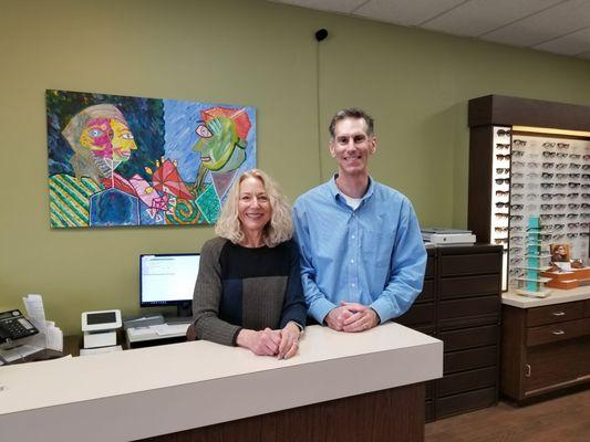 Behind every good eye doctor is Great assistant. 5 years with this great team.