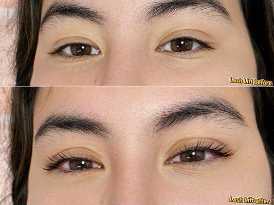 Lash Lift - Before & After