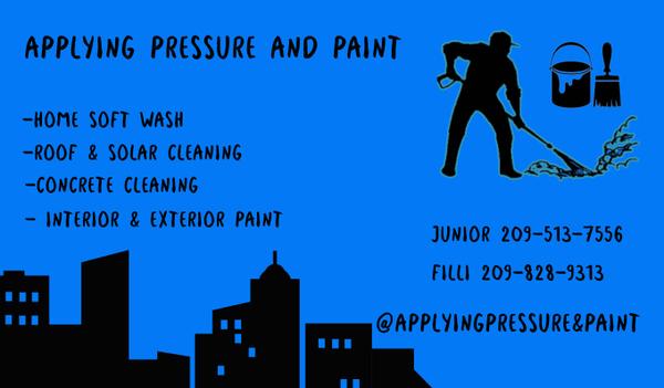 Applying Pressure & Paint