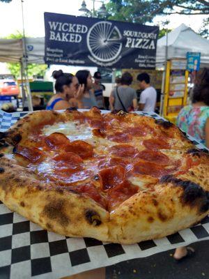 Pepperoni pizza. Uber tasty. Highly recommended.