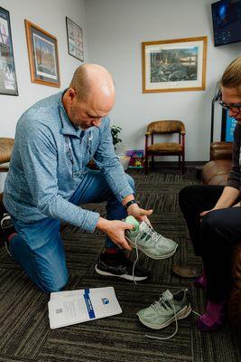 Custom fit orthotics