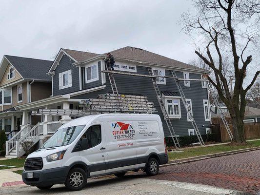 Gutters Wilson We offer Installation Repair and Cleaning. *Roof Replacement and Repair. Soffit and Fascia, Downspout Repair and more.