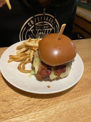 Whisky Bacon Burger