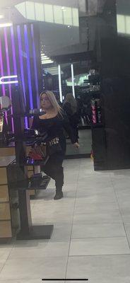 This employee is so rude she Shut the door in my face!