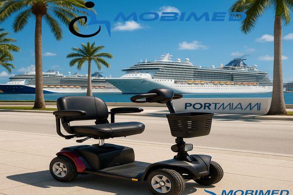 Mobility scooter rental, Miami port