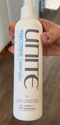 Unite Leave In Conditioner/7 second detangler