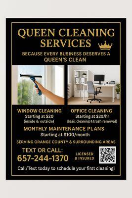 Queen Cleaning Service