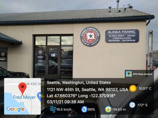 O'Hara Corporation. Fishing company.