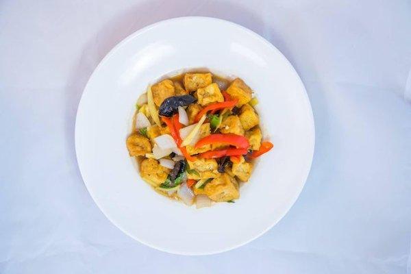 Ginger flavor with Tofu