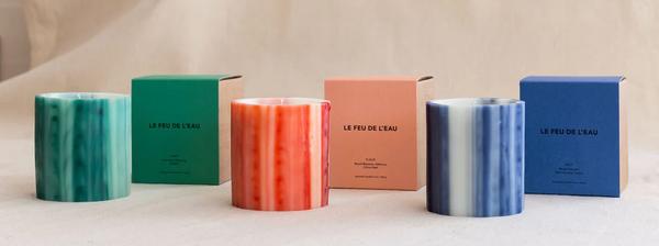 Le Feu de L'eau Artisanal Candles