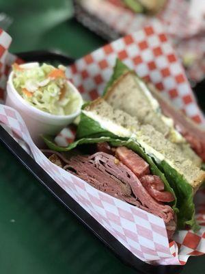 Pastrami sandwhich