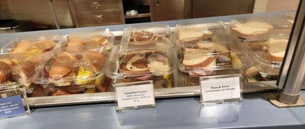 Some of the sandwiches