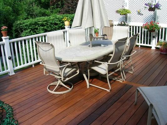 Ipe Deck with Privacy fence - New City, NY