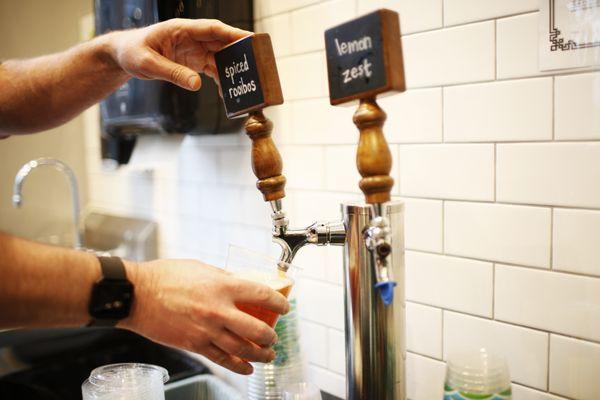 Seasonal Kombucha on tap!