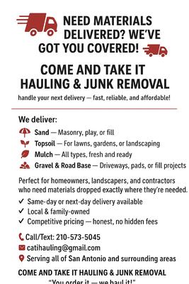 CATI Junk Removal and Hauling