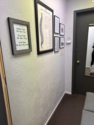 Waiting to see Dr. Cradic..