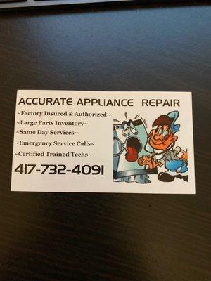 Accurate Appliance Repair