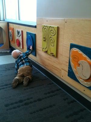Sensory area in the kid's section