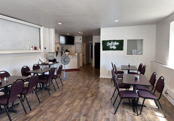 The interior. Order at the counter.