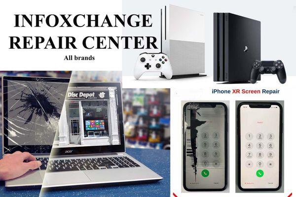 Laptop, Cell phone, games Repair