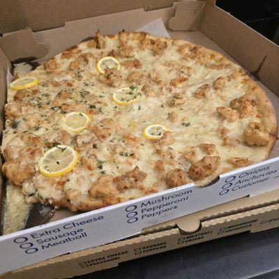 Chicken Francese Pizza