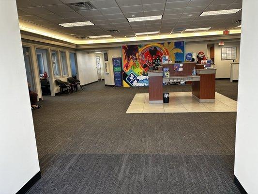 Large lobby