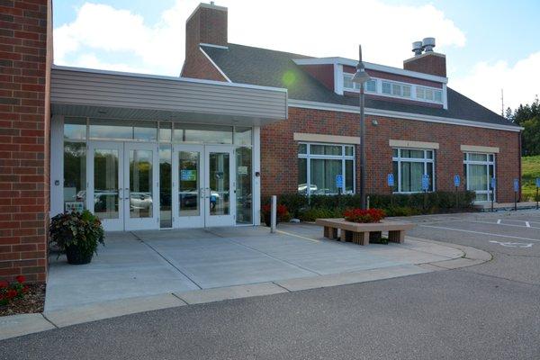 Entrance to Easter Lutheran by the Lake