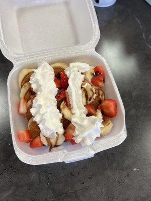 They were delicious! Very cute place to have whatever you ordered there.