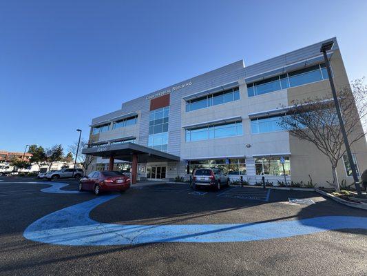 Nice building and lots of patient parking