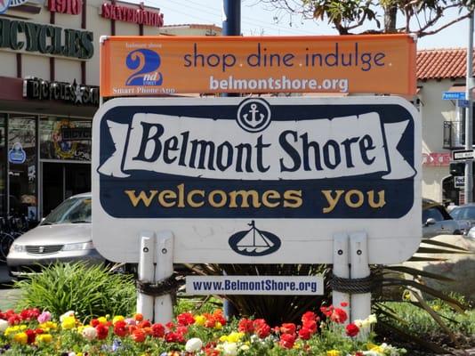 The Belmont Shore Green Bike Lane