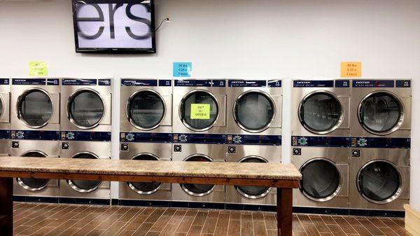 Dryers are at a very reasonable price.
