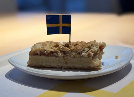 Swedish apple cake. When in Little Sweden...