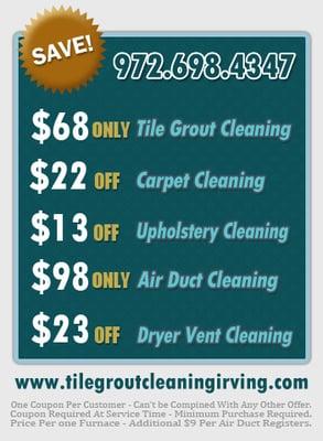 Tile Grout Cleaning Irving