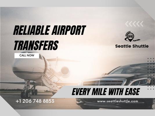 Ride in comfort with Seattle Shuttle -- fast, reliable, and affordable airport & cruise transfers. Book your ride today! #SeattleShuttle