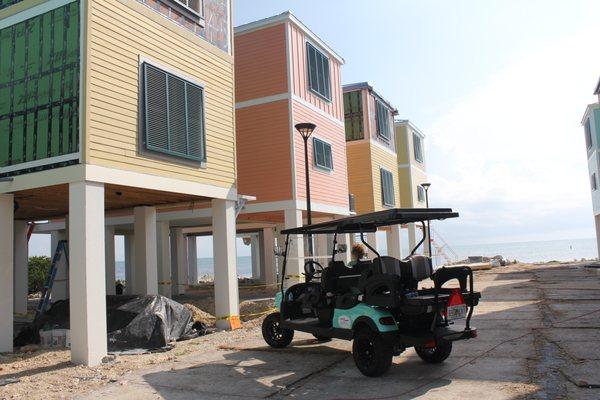 Checking out new digs on the oceans!