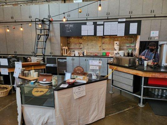 This is a view of the store front in the mall.