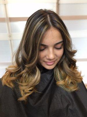 Highlights/ombre effect
