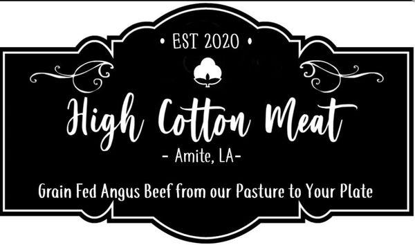 High Cotton Meat Co. Certified Angus Beef from our Pasture to Your Plate.