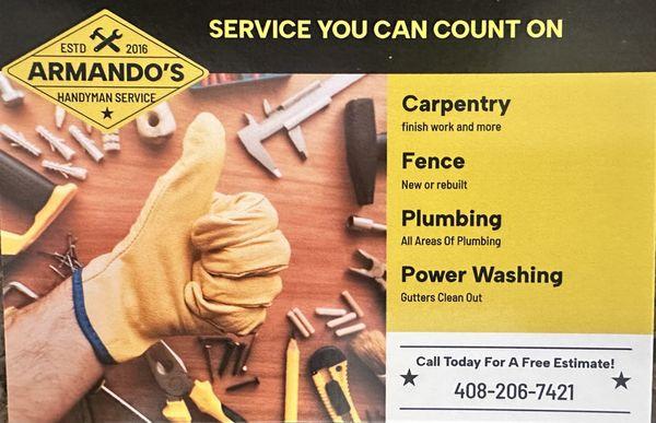 Armando Handyman Service
