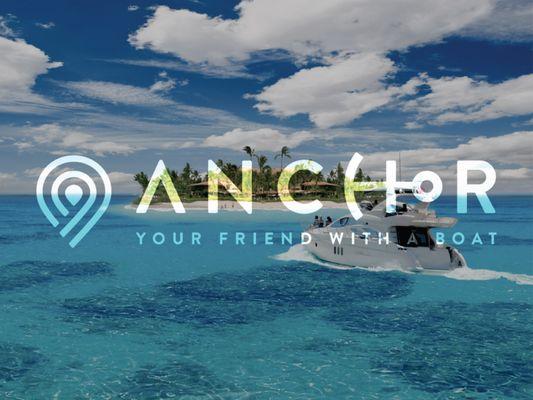 Logo for Anchor Yacht Rental.