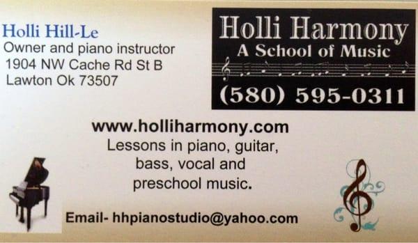 Holli Harmony School Of Music