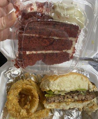 Their onion rings are a must and can't beat the hamburger. Yummy