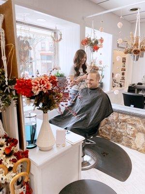 Men's haircuts now booking