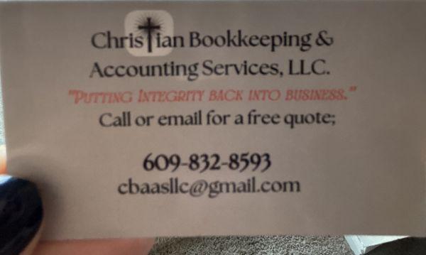 Christian Bookkeeping and Accounting Services
