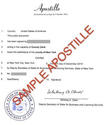 Notary Public & Apostille Services