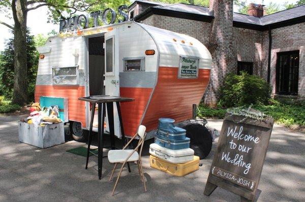 Pittsburgh Camper Booth at Succop Vintage photo booth